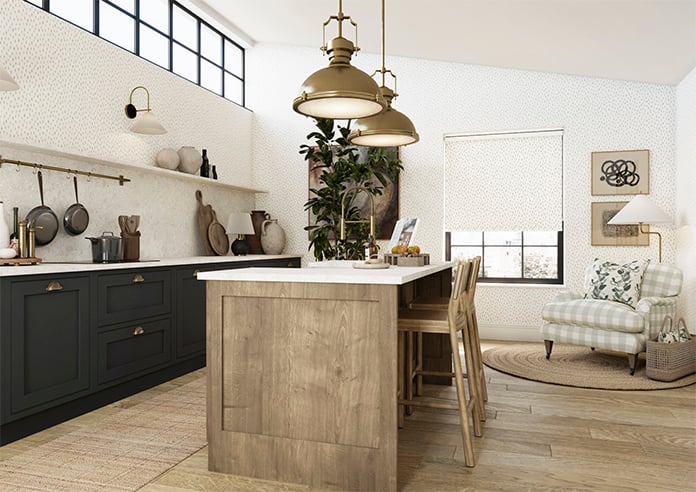 Rebecca, Raffs Blue - Twist&Fit Roller Blind - Image 7